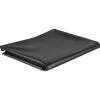 vidaXL Dammduk svart 2x8 m PVC 0,5 mm