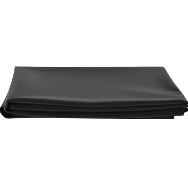 vidaXL Dammduk svart 2x8 m PVC 0,5 mm
