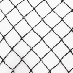 Dammnät 38 m x 20 m Svart Fiskdammsnät Bladnät Nät Fågelskyddsnät robust
