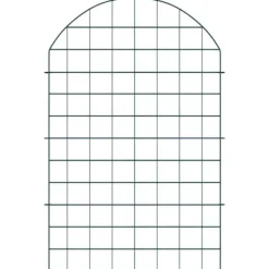 New Dammskydd Set 8 pcs Grön 50 x 80 cm Stål Valvbågar, Spaljéer, Bersåer & Pergolor