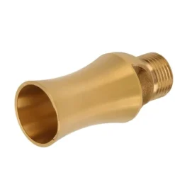 New Dammspridare Vattenfontänmunstycke Koppar Istorn Kaskad Cederträ Spruthuvud För Trädgårdsdamm G1/2in Utvändig Gänga 7.1cm Fontäner & Dammar