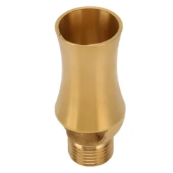 New Dammspridare Vattenfontänmunstycke Koppar Istorn Kaskad Cederträ Spruthuvud För Trädgårdsdamm G1/2in Utvändig Gänga 7.1cm Fontäner & Dammar