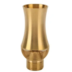 Dammsprinkler Vattenfontänmunstycke Koppar Ice Tower Cascade Cedar Sprayhuvud för trädgårdsdamm G1/2 G3/4 Universal 9,5 cm Fontäner & Dammar