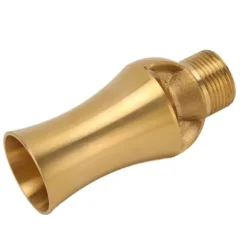 Dammsprinkler Vattenfontänmunstycke Koppar Ice Tower Cascade Cedar Sprayhuvud för trädgårdsdamm G1/2 G3/4 Universal 9,5 cm Fontäner & Dammar