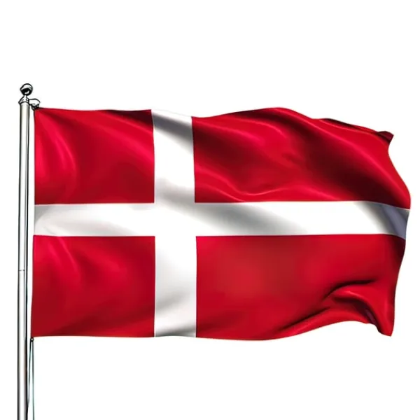 Best Danmark Flagga - 150 x 90 cm Flaggor & Vindstrutar