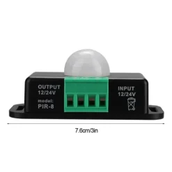 DC 12V 24V Automatisk Intelligent Infraröd Människokroppssensorbrytare för Hemmet