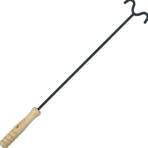 Outlet Dekorativ eldstad i stål för utomhusbruk | Färg: Svart | Storlek: 42x42x45 cm Öppna Spisar