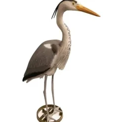 Dekorativ häger - UBBINK - Harts - Höjd 87 cm - Grå
