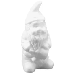 Online Dekorativ tomte i polystyren, 28 cm Trädgårdsprydnader