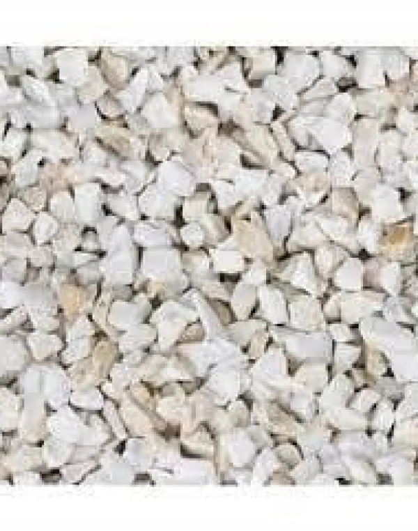 Dekorativt grus vit marianna 8-16 mm 20 kg