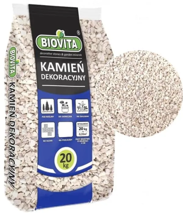 Best Dekorsten beige Marianna 8-16 mm 20 kg Trädgårdsstenar & Klivstenar