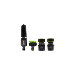 New 4-delat set med 3/4” EXP STALCO GARDEN S101210215 sprutmunstycke Bevattning