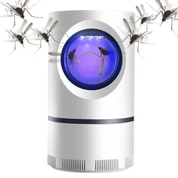 Dexnor myggmedelslampa inomhus flugdödare LED avvisande myggdödare elektrisk flugfälla insektsmedel
