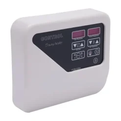 New Digital bastukontroller, utgångseffekt 3-9KW, arbetsspänning 220V-240V, temperaturintervall 40-105℃, dimensioner 24.5x21x7.5 cm Bastu