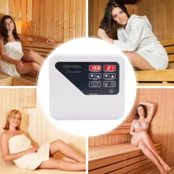 Best Digital bastustyrning - Extern kontrollpanel - 3–9 kW - 220–240 V - Temperatur 40–105 °C - Belysning max 60 W - Väggmonterad Bastu
