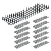 Djuravvisande galler set, 3x49x14 cm, Svart