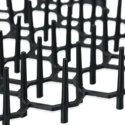 Djuravvisande galler set, 3x49x14 cm, Svart