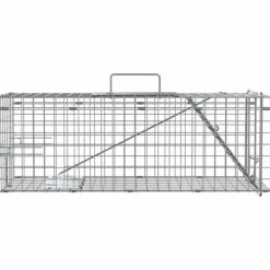 Discount Djurfälla i stål - - 61x20x21,5 cm - Antracit - Väderbeständig Skadedjursfällor