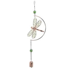 Best Dragonfly Wind Chimes - Vackra vattentäta hängande prydnader i järn för heminredning Vinddekoration