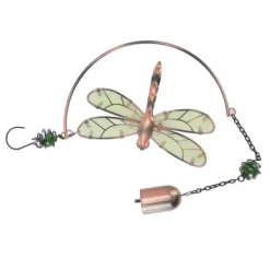 Best Dragonfly Wind Chimes - Vackra vattentäta hängande prydnader i järn för heminredning Vinddekoration