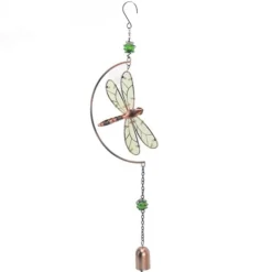 Best Dragonfly Wind Chimes - Vackra vattentäta hängande prydnader i järn för heminredning Vinddekoration