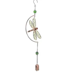Best Dragonfly Wind Chimes - Vackra vattentäta hängande prydnader i järn för heminredning Vinddekoration
