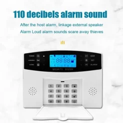 Clearance Dörr- och fönsteralarm TD® Dubbel GSM-nätverks trådlöst hem- och företagslarm stöldskyddssystem Hemlarmsystem