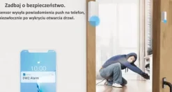 Dörr-/fönsteröppningssensor Sonoff DW2 Wifi