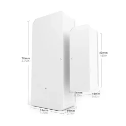 Dörr-/fönsteröppningssensor Sonoff DW2 Wifi