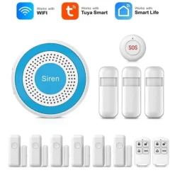 Sale Dörrfönstersensor, Trådlös Anslutning, Smart App Kompatibilitet,A519W-D Hemlarmsystem