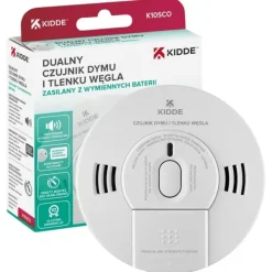 Dubbel rök- och kolmonoxiddetektor K10SCO