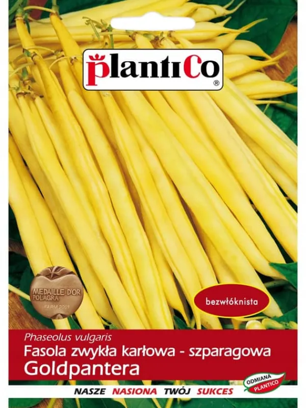 Dvärgfranska bönor GOLDPANTERA 40g. PlantiCo frön