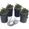 DWC Hydroponics Odlasystem Djupvattenkultur med Top Drip, 4 hinkars set, effektiv växttillväxt, lätt att använda