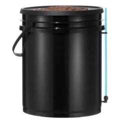 DWC Hydroponics Odlasystem Djupvattenkultur med Top Drip, 4 hinkars set, effektiv växttillväxt, lätt att använda