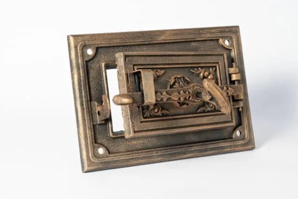 Discount DZ075 - 32 x 23 Gammalt guld Postlådor & Brevlådor