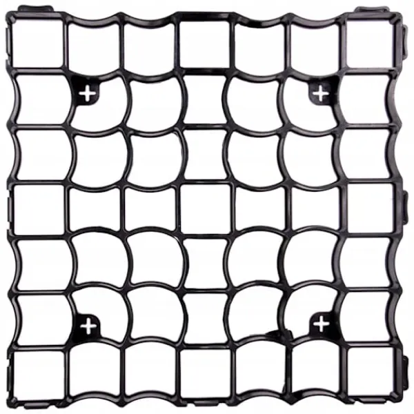 Outlet ECO trädgårdsspaljé, parkering, uppfart, 50x50x3cm, 10 st. GEOKRATA, svart Trädgårdsprydnader