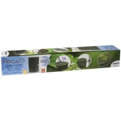 New EDA - Flexibel och hopfällbar vattenuppsamlare 500 L - med nätfilter + 2 kranar - Väderbeständig - Ø 80 x H.98 cm Regntunnor