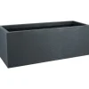 EDA PLASTIQUE Graphit Up Planteringskärl - 57 L - 79.5 x 29.5 x 29.5 cm - Antracitgrå