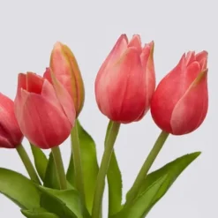 Discount EDG BOUQUET TULIPANER KONSTGJORD H26CM TVÅ FÄRGER AV ROSA ASSORTERADE, HEM, DEKORATIVA TILLBEHÖR, KONSTGJORDA BLOMMOR Blommor