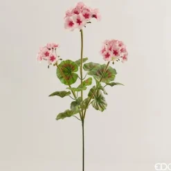 Discount EDG GERANIO RAM ARTIFICIELL H70CM PALE PINK ROSA, HEM, DEKORATIVA TILLBEHÖR, KONSTGUMMI Blommor