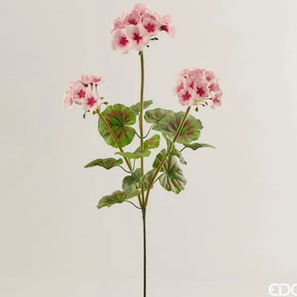 Discount EDG GERANIO RAM ARTIFICIELL H70CM PALE PINK ROSA, HEM, DEKORATIVA TILLBEHÖR, KONSTGUMMI Blommor