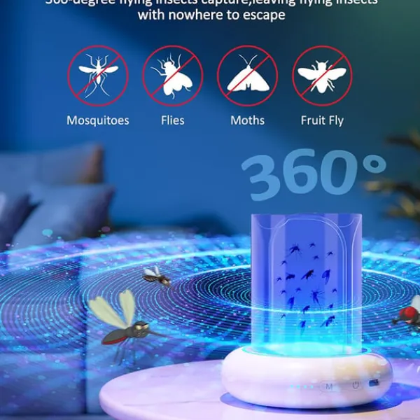 Effektiv Flugsmälla: USB-Uppladdningsbar & Portabel