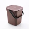 New Ekologisk kompostbehållare hink 10 liter, brun, 235 x 265 x 285 mm Kompostering