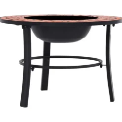 Eldfat med mosaik terrakotta 68cm keramik - Eldgrop - Eldgropar - Home & Living
