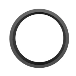 Hot Eldring Rund 45 tum, Yttre Stålfoder, DIY Campfire Ring, Brandgrill, Enkel att Montera Tillbehör Till Vedeldade Kaminer & Öppna Spisar