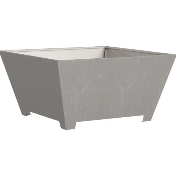 Clearance Eldstad Brun 80 x 80 x 40 cm Väderbeständig stål Öppna Spisar