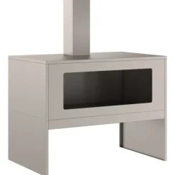 Clearance Eldstad Brun 80 x 50 x 96 cm Väderbeständig stål Öppna Spisar