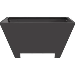 Clearance Eldstad i fyrkantig design - Vedeldad eldstad | Färg: Svart | Storlek: 60x60x30 cm Vedeldade Kaminer