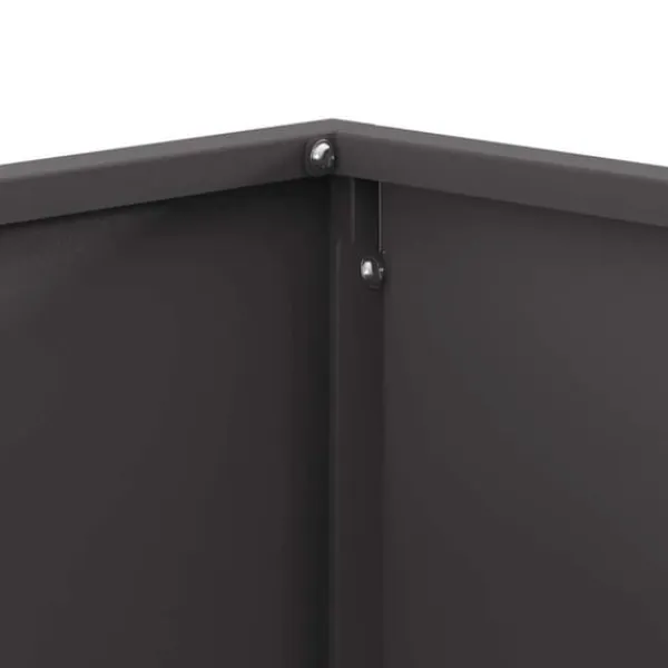 Clearance Eldstad i fyrkantig design - Vedeldad eldstad | Färg: Svart | Storlek: 60x60x30 cm Vedeldade Kaminer