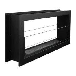 Outlet Eldstad på etanol - Montefalco 90 - Dubbel ansikte - 90x40 - Bioetanol Öppna Spisar